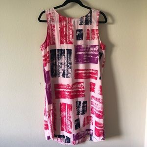 Halogen Color Block Shift Dress